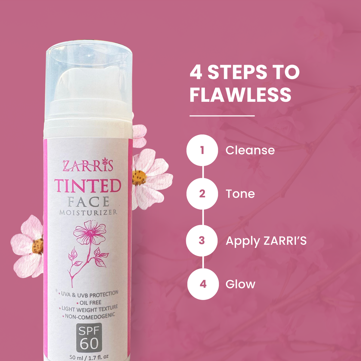 Zarri's™ Tinted face Moisturiser