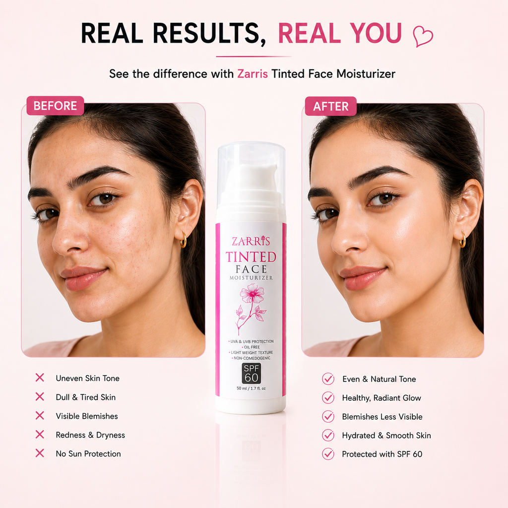 Zarris™ Tinted face Moisturiser