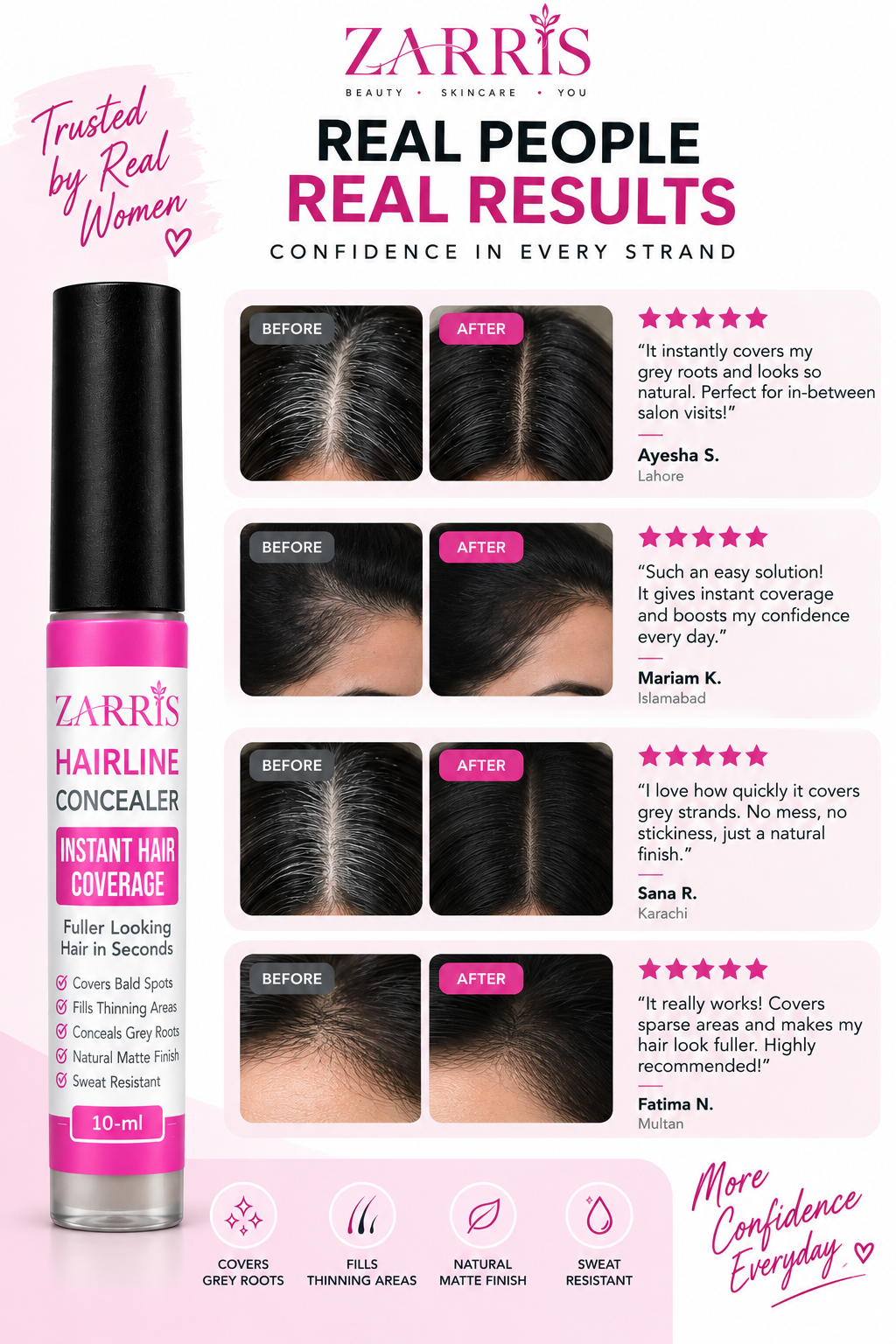 Zarris™ Hairline Concealer